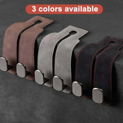 Coocoe Car Seat Headrest Hook Brown