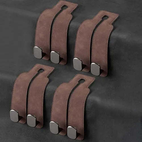 Coocoe Car Seat Headrest Hook Brown